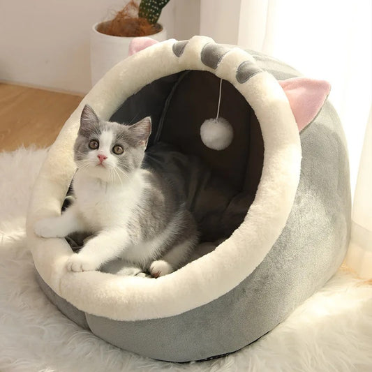 Soft Foldable Cat Bed