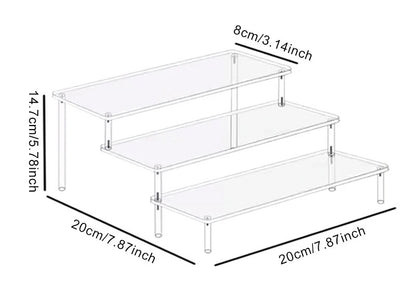 Tiered Acrylic Display for Cupcakes & Collectibles