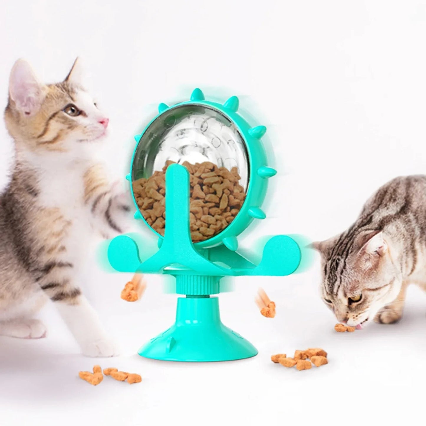 Spinning Wheel Treat Dispenser for Pets