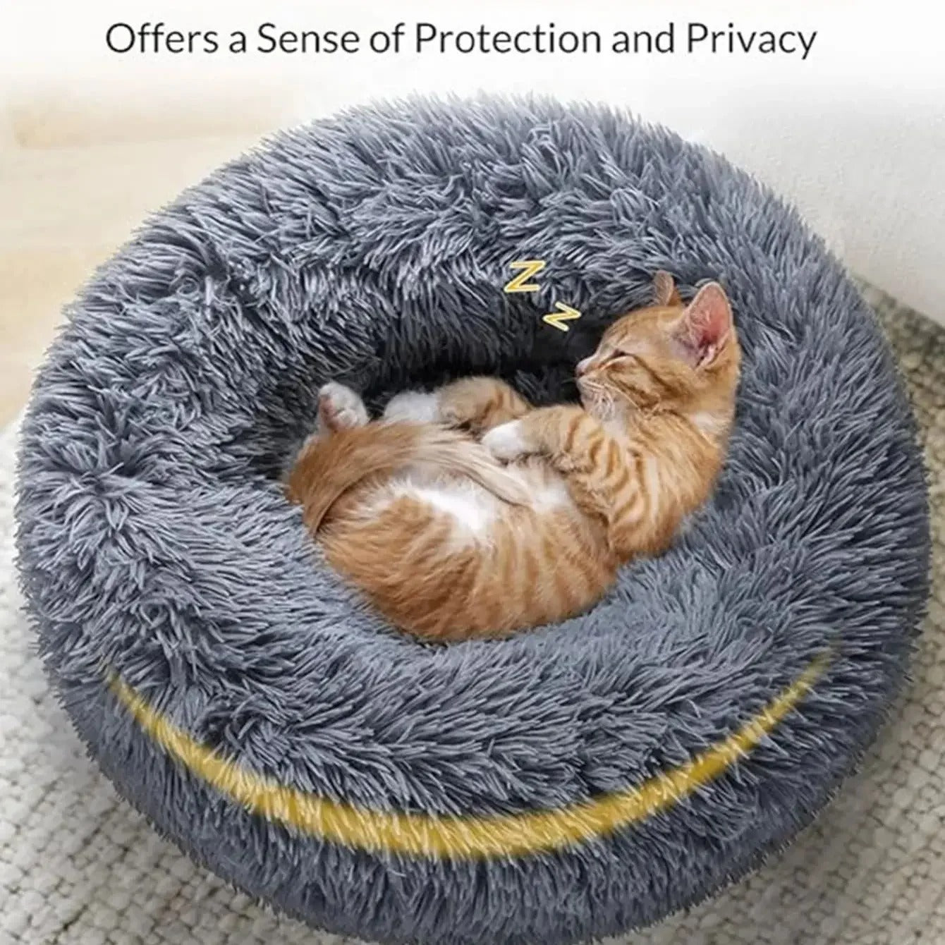 Warm Plush Bed for Pets