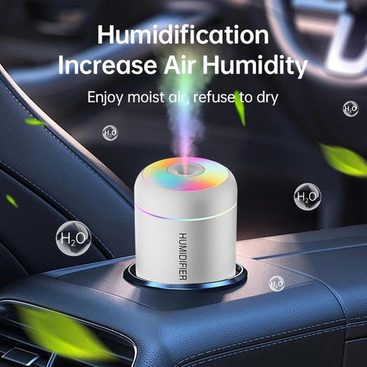 180ml USB Mini Aroma Humidifier with LED