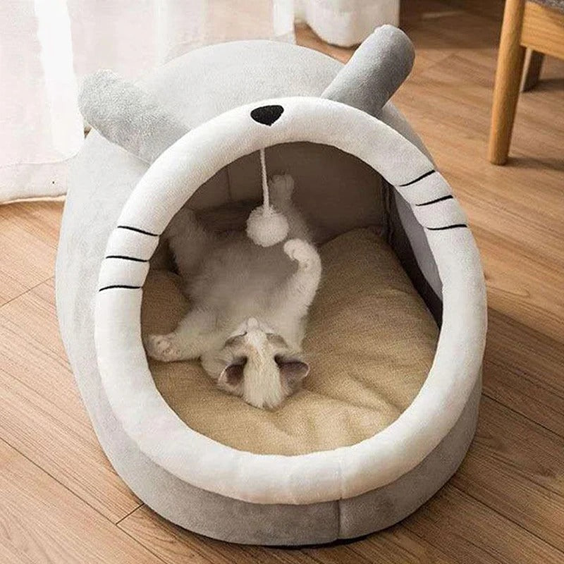 Soft Foldable Cat Bed
