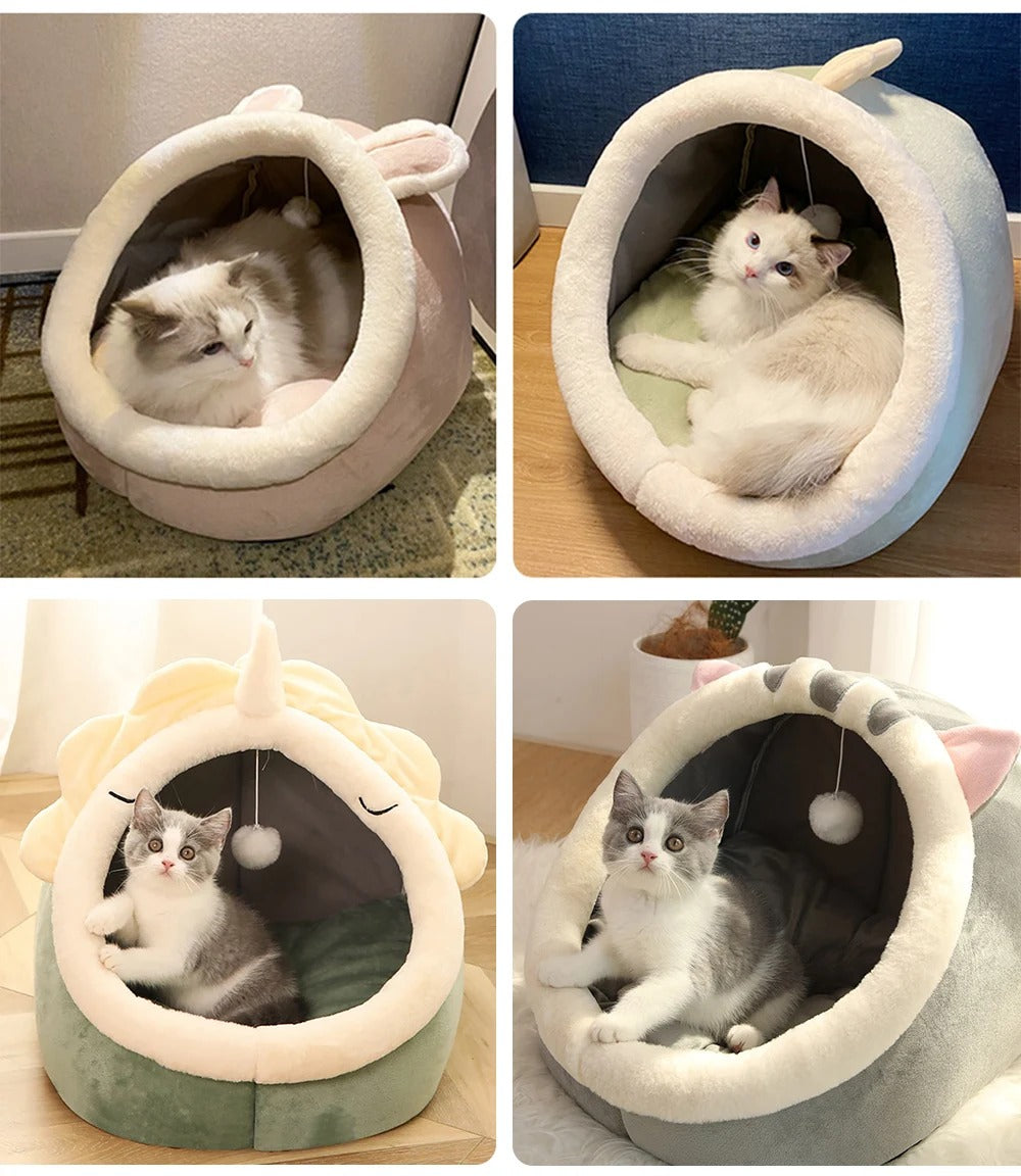 Soft Foldable Cat Bed